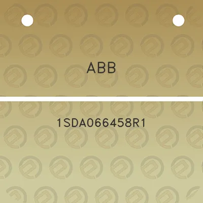 abb-1sda066458r1