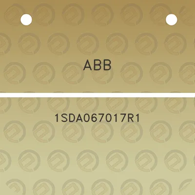 abb-1sda067017r1