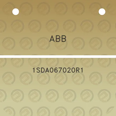 abb-1sda067020r1