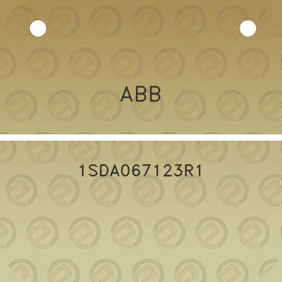 abb-1sda067123r1