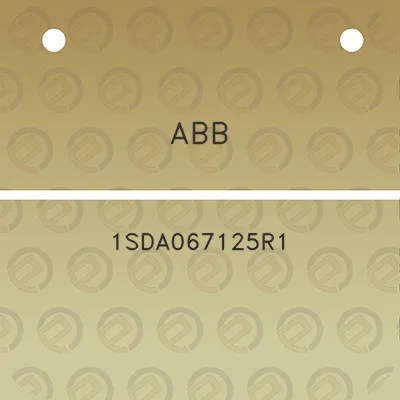 abb-1sda067125r1