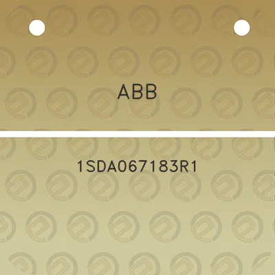 abb-1sda067183r1