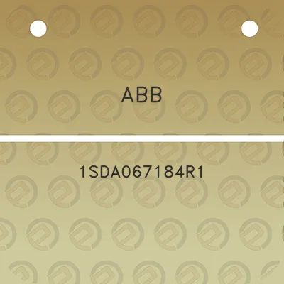 abb-1sda067184r1