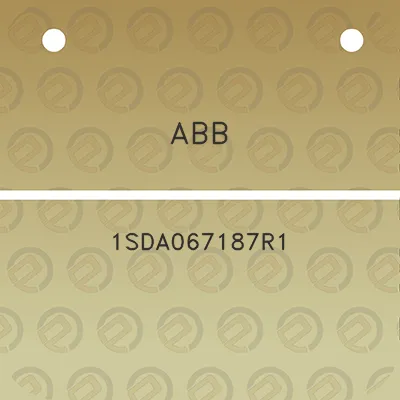 abb-1sda067187r1