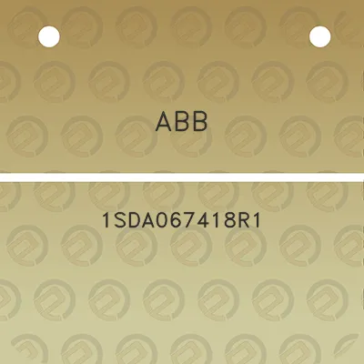 abb-1sda067418r1