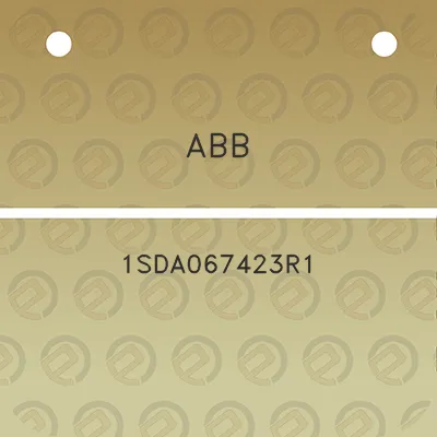 abb-1sda067423r1