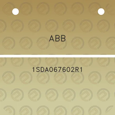 abb-1sda067602r1