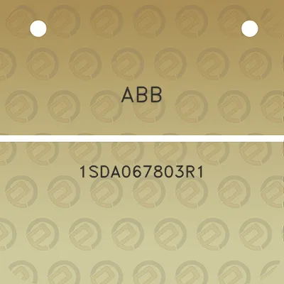 abb-1sda067803r1