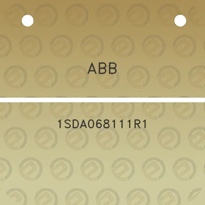 abb-1sda068111r1