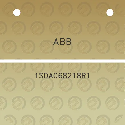 abb-1sda068218r1