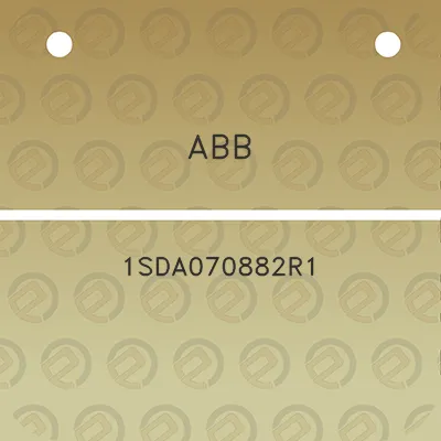 abb-1sda070882r1