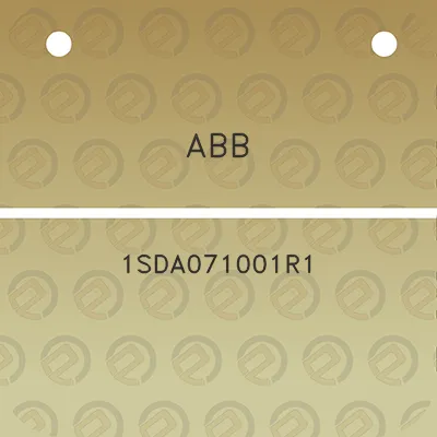 abb-1sda071001r1