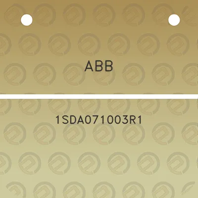 abb-1sda071003r1