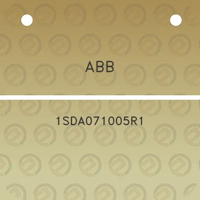 abb-1sda071005r1