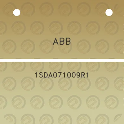 abb-1sda071009r1