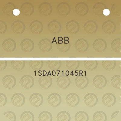 abb-1sda071045r1