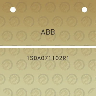 abb-1sda071102r1