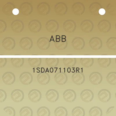 abb-1sda071103r1