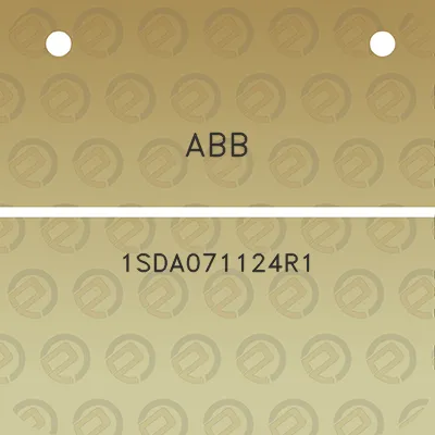 abb-1sda071124r1