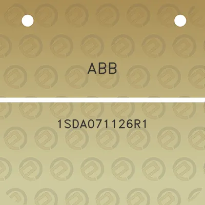 abb-1sda071126r1