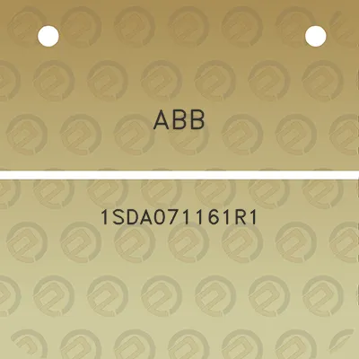 abb-1sda071161r1