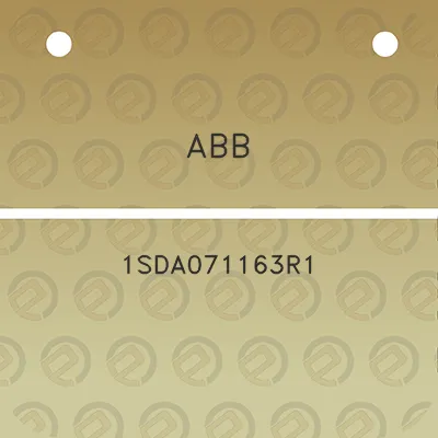 abb-1sda071163r1