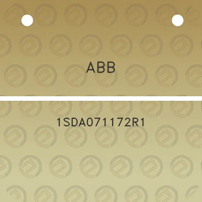 abb-1sda071172r1