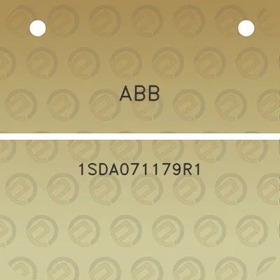 abb-1sda071179r1