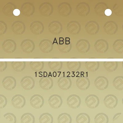 abb-1sda071232r1