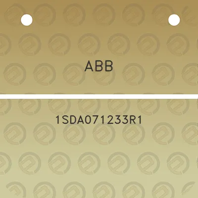 abb-1sda071233r1