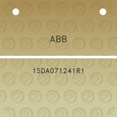 abb-1sda071241r1