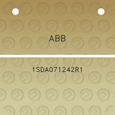 abb-1sda071242r1