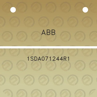 abb-1sda071244r1