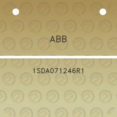 abb-1sda071246r1