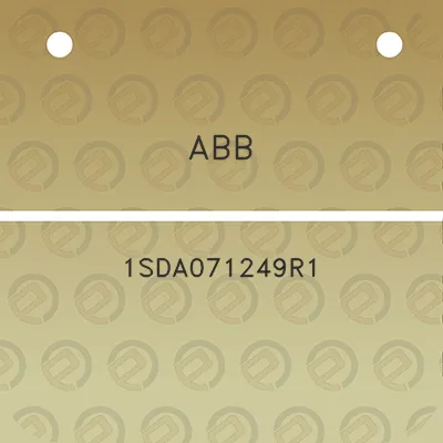 abb-1sda071249r1