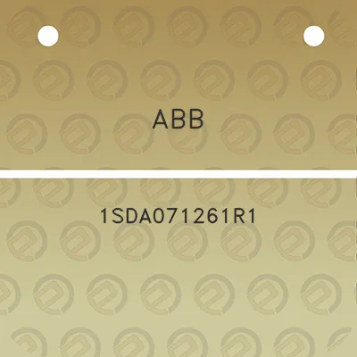 abb-1sda071261r1