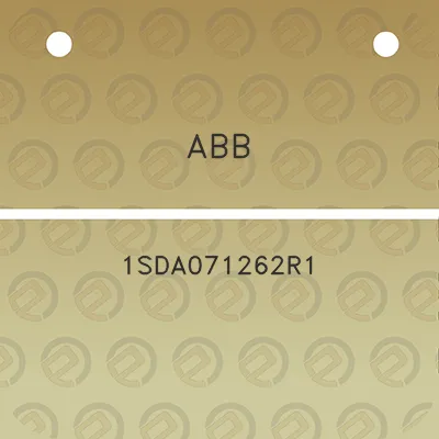 abb-1sda071262r1