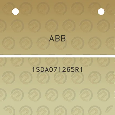 abb-1sda071265r1