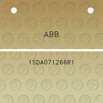 abb-1sda071266r1