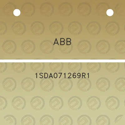 abb-1sda071269r1