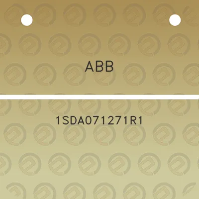 abb-1sda071271r1