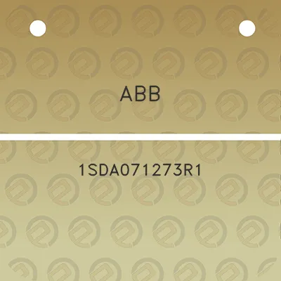 abb-1sda071273r1