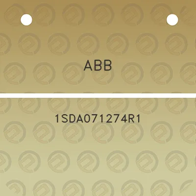 abb-1sda071274r1