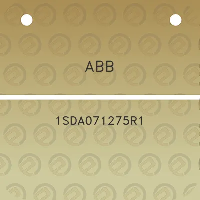 abb-1sda071275r1