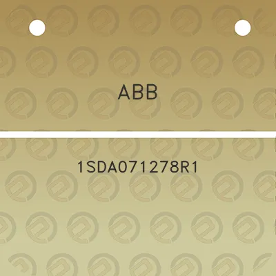 abb-1sda071278r1