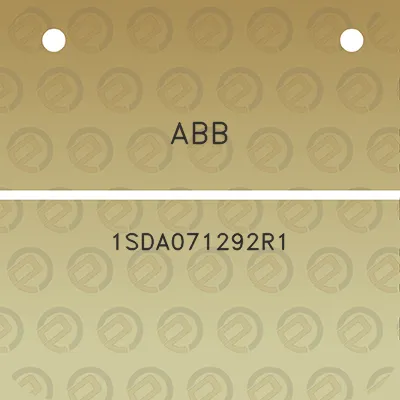 abb-1sda071292r1