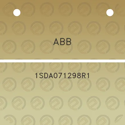 abb-1sda071298r1