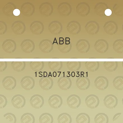 abb-1sda071303r1