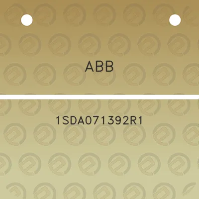 abb-1sda071392r1