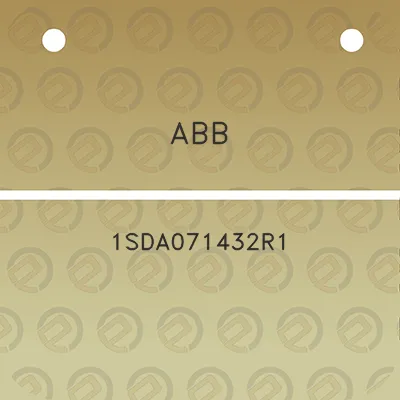 abb-1sda071432r1